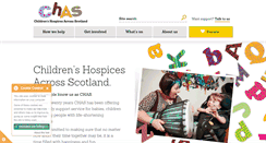 Desktop Screenshot of chas.org.uk