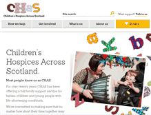 Tablet Screenshot of chas.org.uk